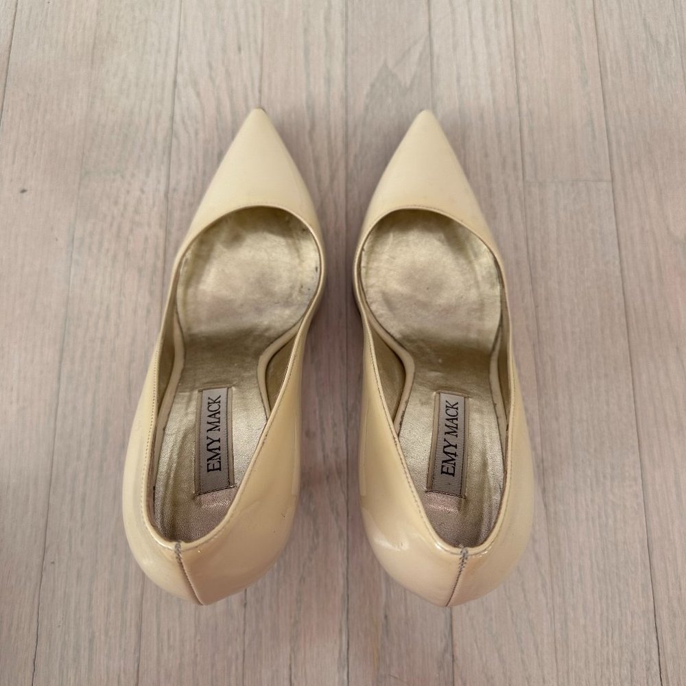 Emy Mack Beige Pumps -  Style Emily  Size - US 8.5